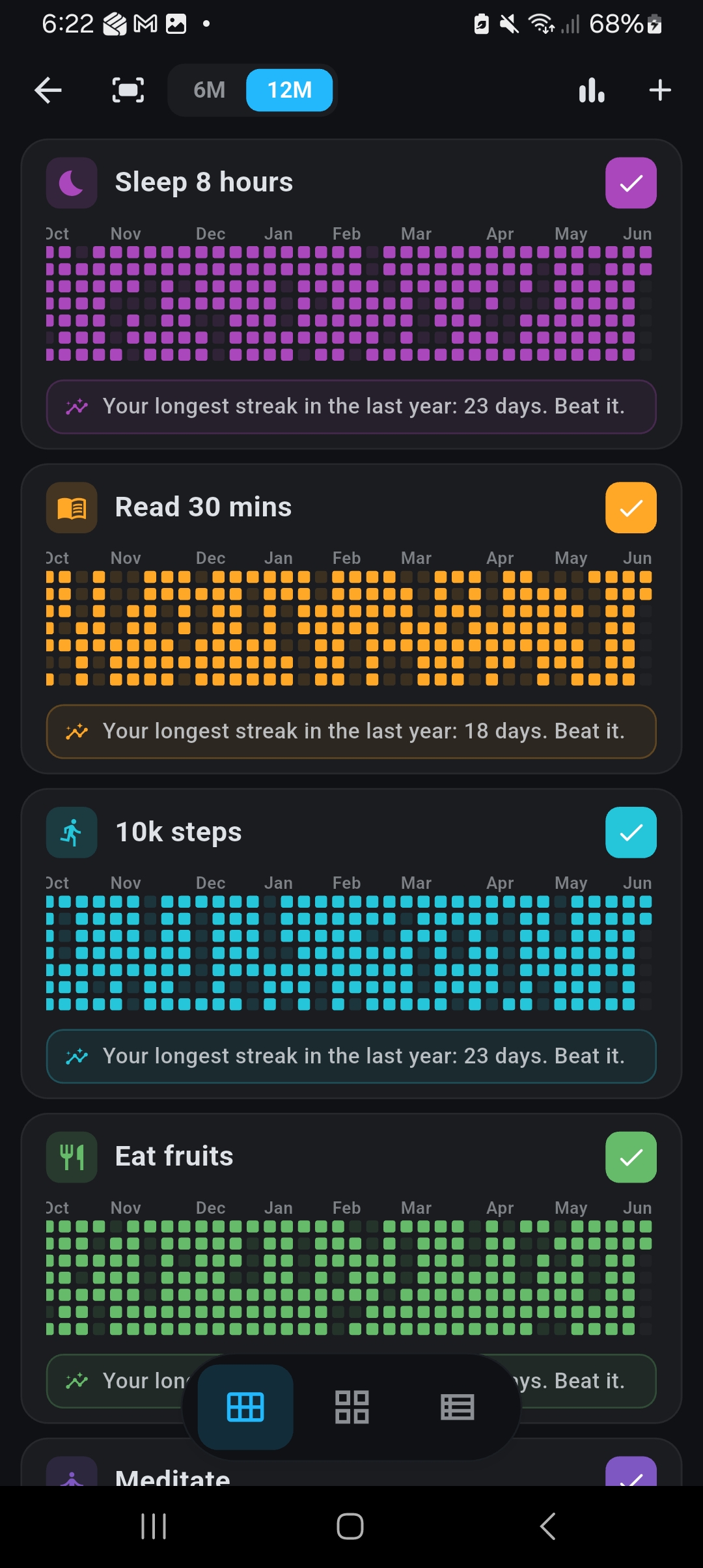 Grid Screen